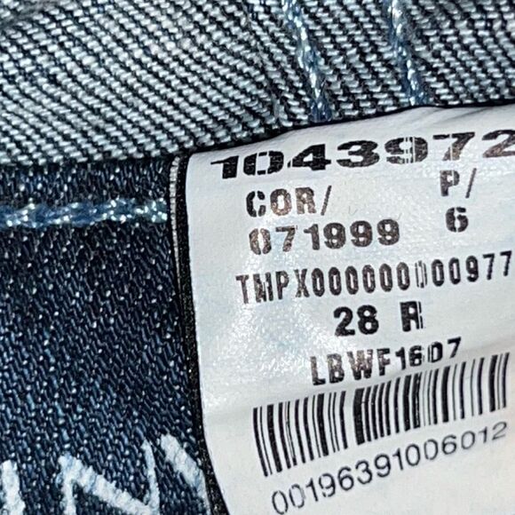 Plus Size Lane Bryant Mid Wash Hi Rise Jeans Size 28R 46x29 #162 - Picture 6 of 8